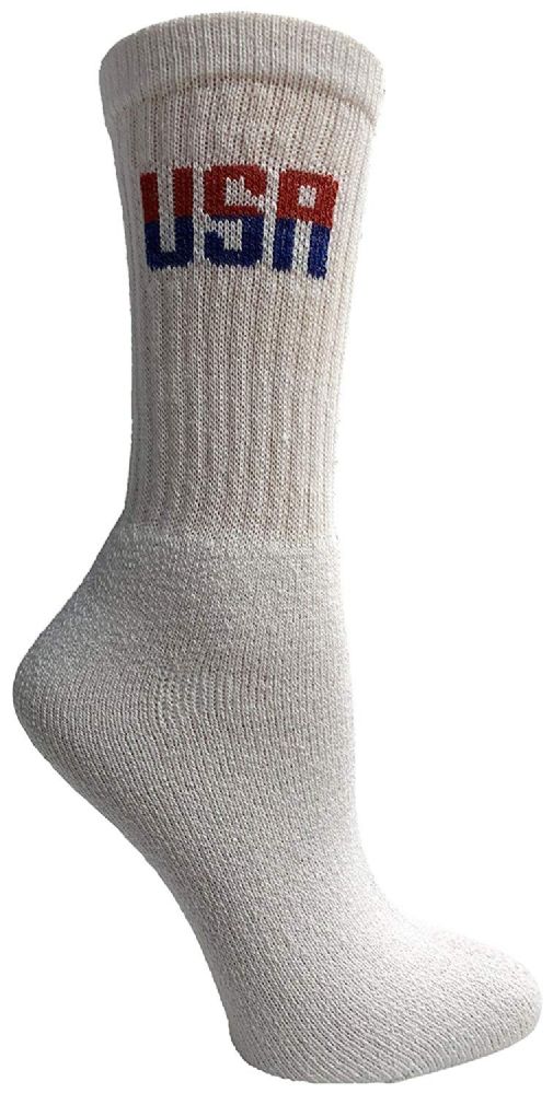 SOCKS'NBULK 60 Pairs Wholesale Bulk Sport Cotton Unisex Crew Socks