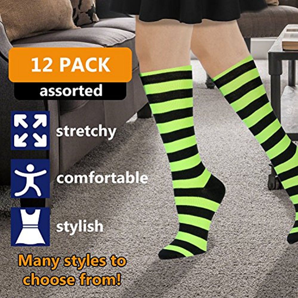 colorful boot socks