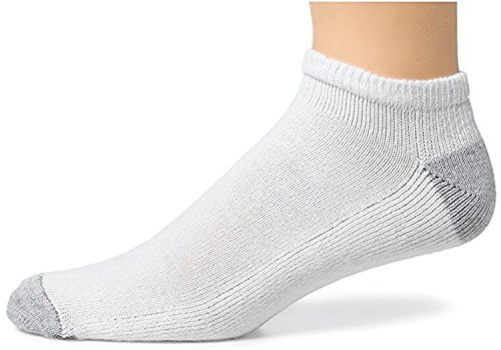 36 Pair Pack Of Mens White Low Cut Cotton Sport Socks Made In The Usa