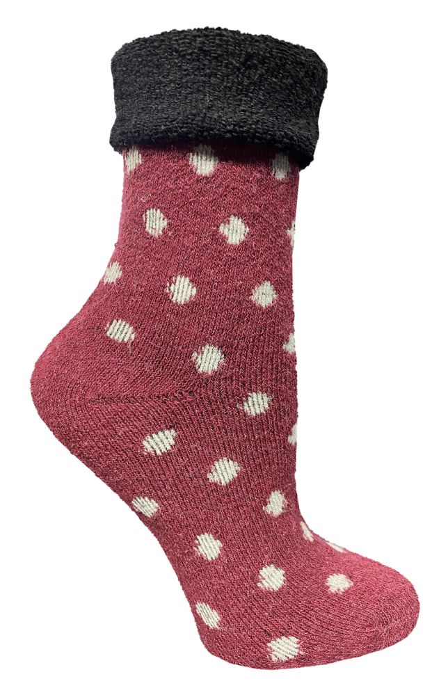 Yacht & Smith Womens Thick Soft Knit Wool Warm Winter Crew Socks