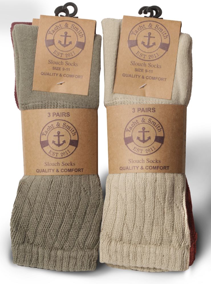 Yacht & Smith Slouch Socks For Women, Assorted Colors Size ...