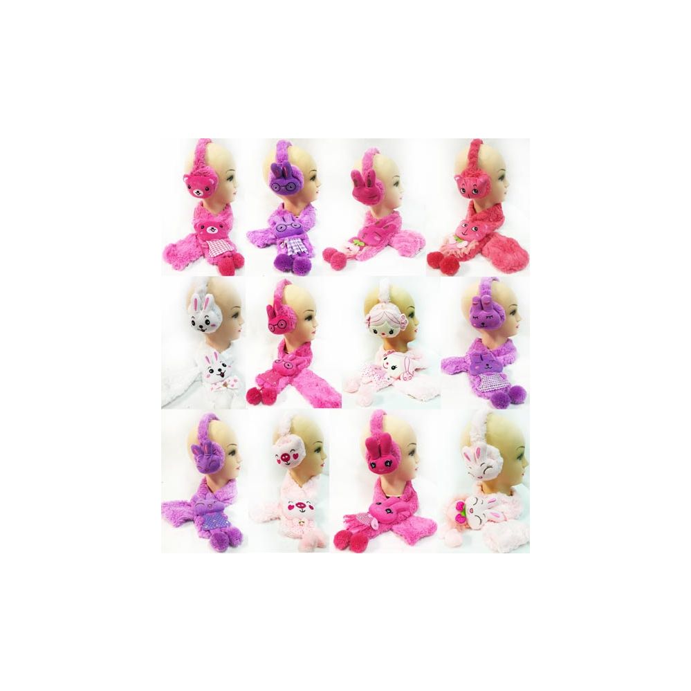 ear muff and scarf set