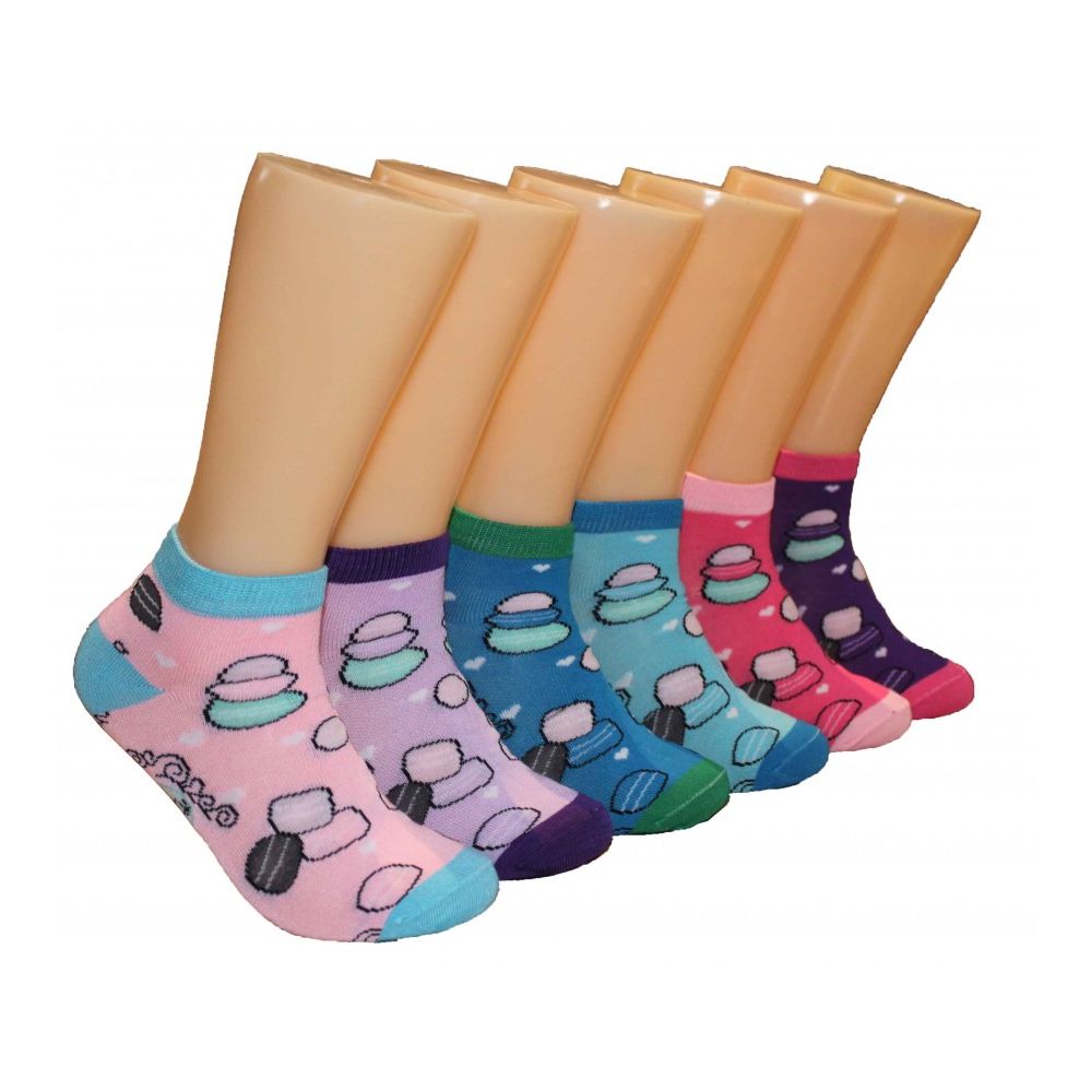 Women's Tea Party Low Cut Ankle Socks 480 pack at