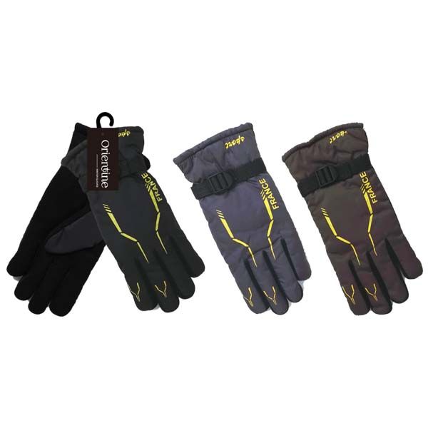 Men's Water Resistant Winter Fleece Lined Glove 48 pack at