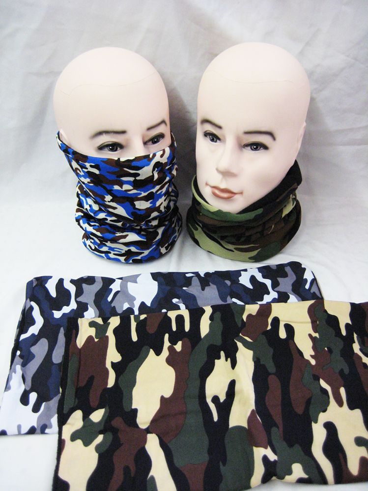 Mens Tube Scarf Camo 36 pack at