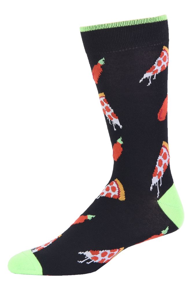 Men's Printed Novelty Crew Socks Size 1013 120 pack at socksinbulk