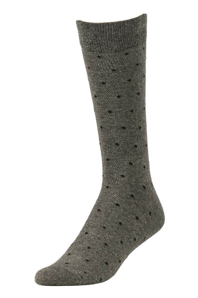 Men's Cotton Blend Crew Dress Socks 120 pack at
