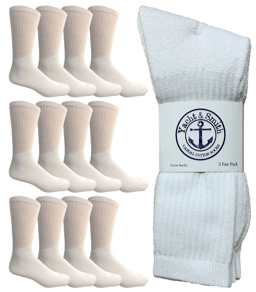 men's cotton crew socks