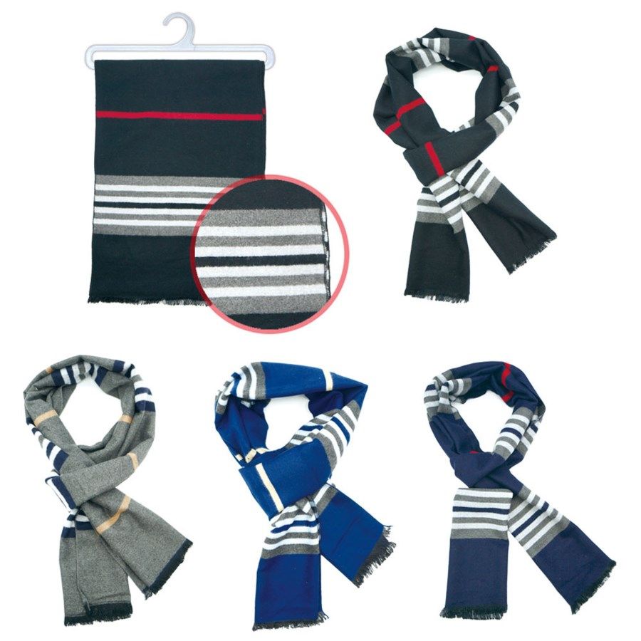Mens Stylish Winter Scarf 36 pack at