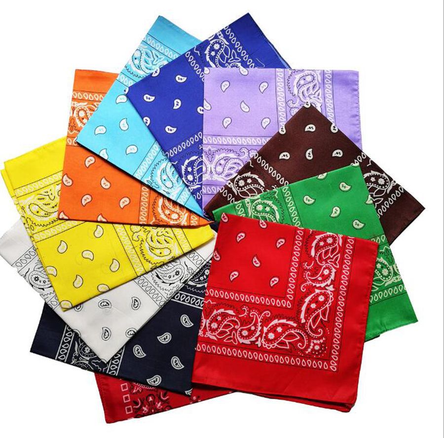 Assorted Cotton Paisley Bandana Mixed Prints Mixed Colors BULK Assorted Cotton Paisley Bandana Mixed Prints Mixed Colors BULK