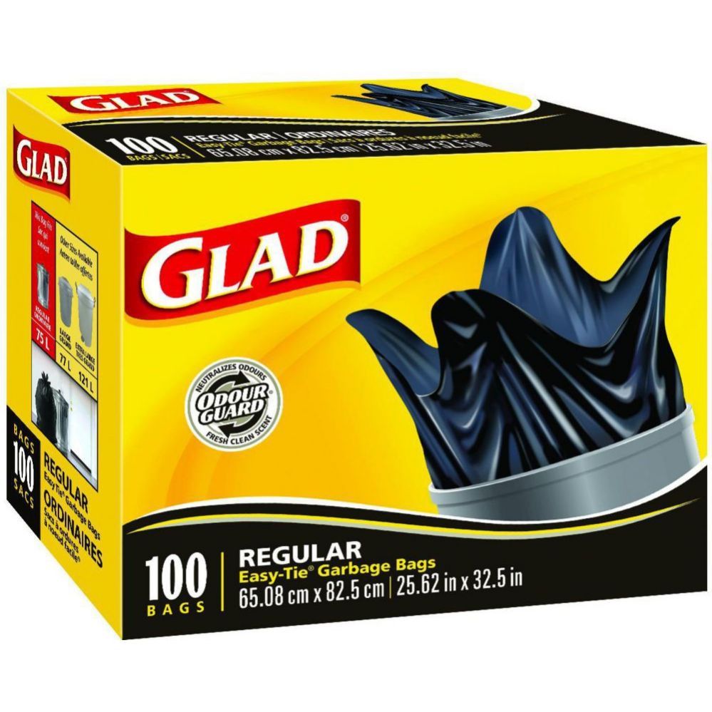 GLAD EASY TIE REGULAR TRASH BAGS 20 GALLON 100CT At Socksinbulk glad-easy-tie-regular-trash-bags-20-gallon-100ct-at-socksinbulk