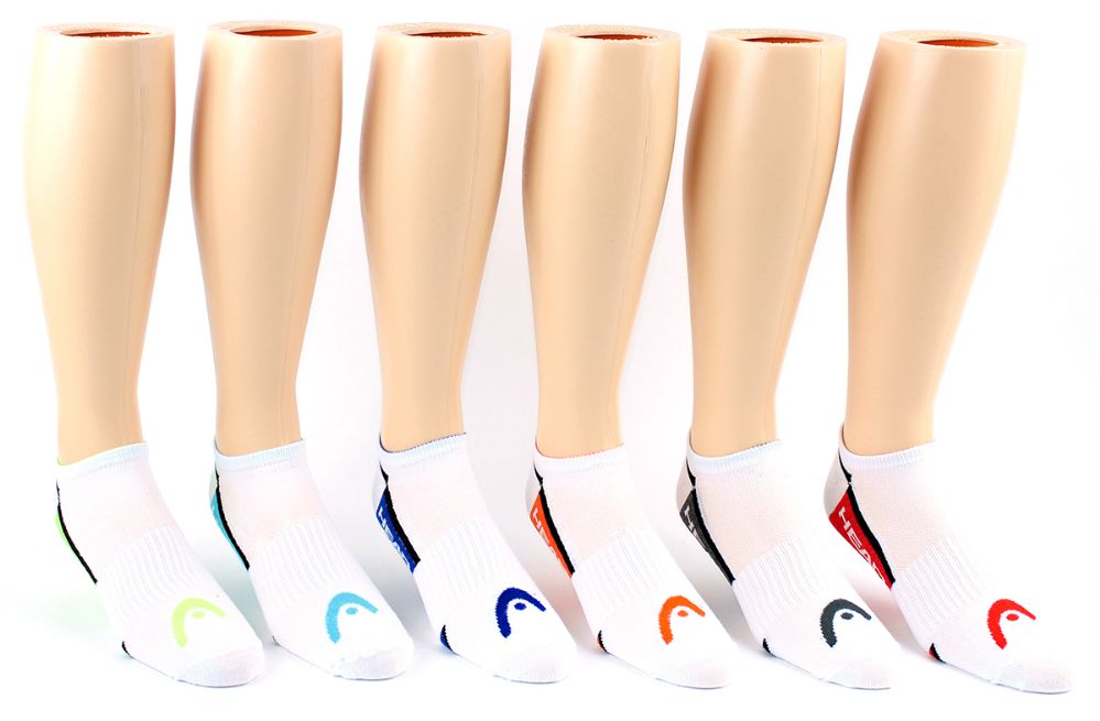 Men's HEAD Brand Ankle Socks 6Pair Packs (Size 1013) 5 pack at