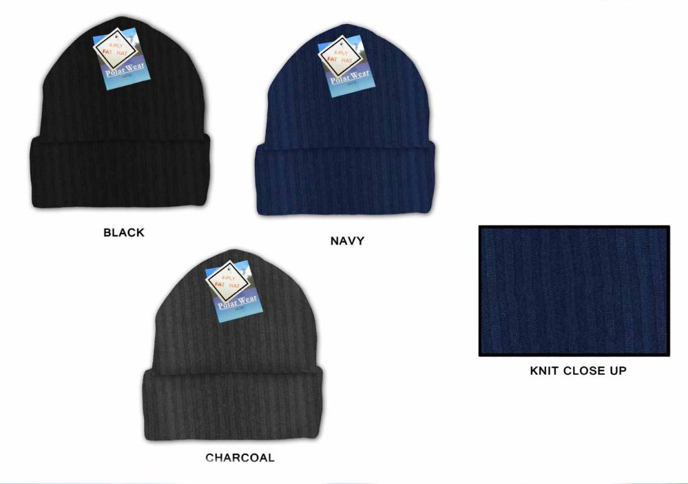 Men's/boy's 4Ply Fat Hats 24 pack at