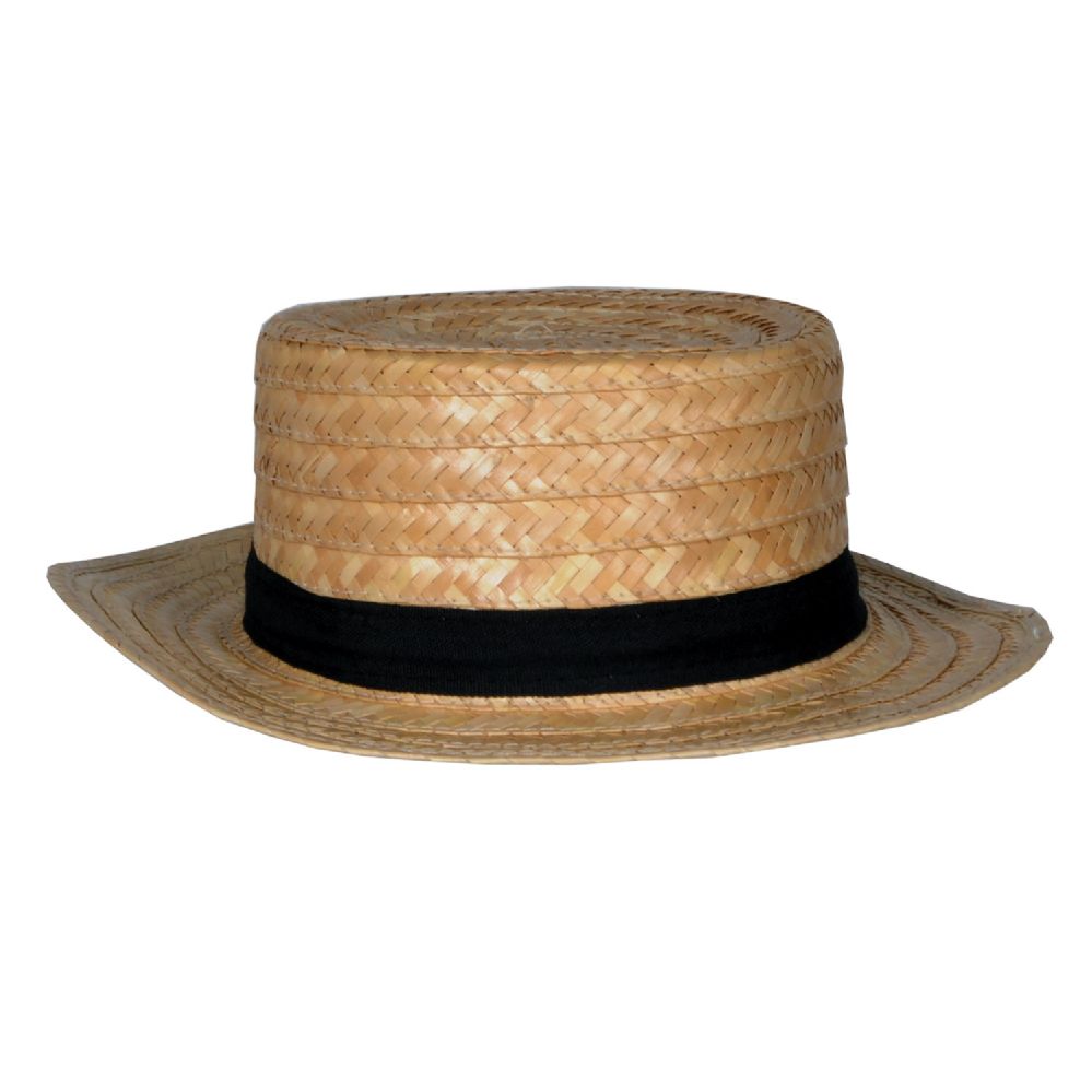 Straw Skimmer Hat One Size Fits Most 12 pack at