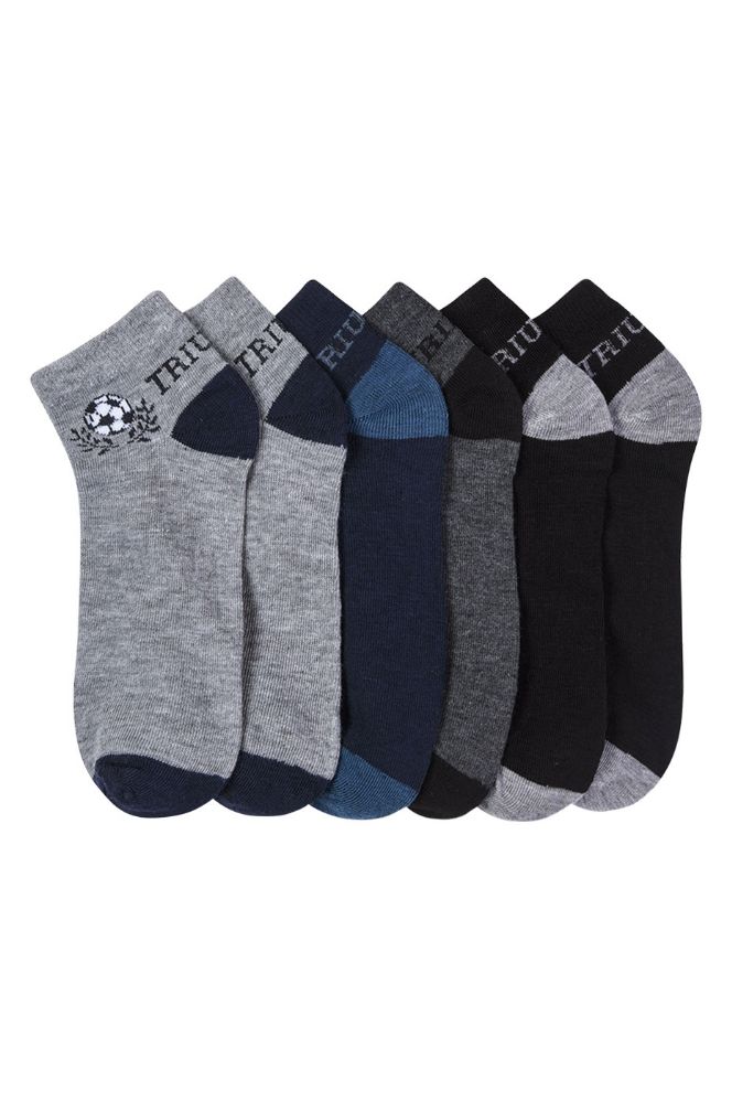 Boys Spandex Ankle Socks Size 4-6 432 pack - at - socksinbulk.com ...