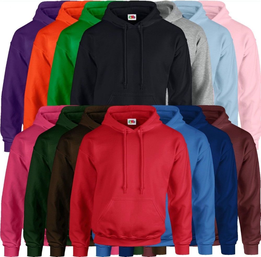 fruit of the loom mens hoodies