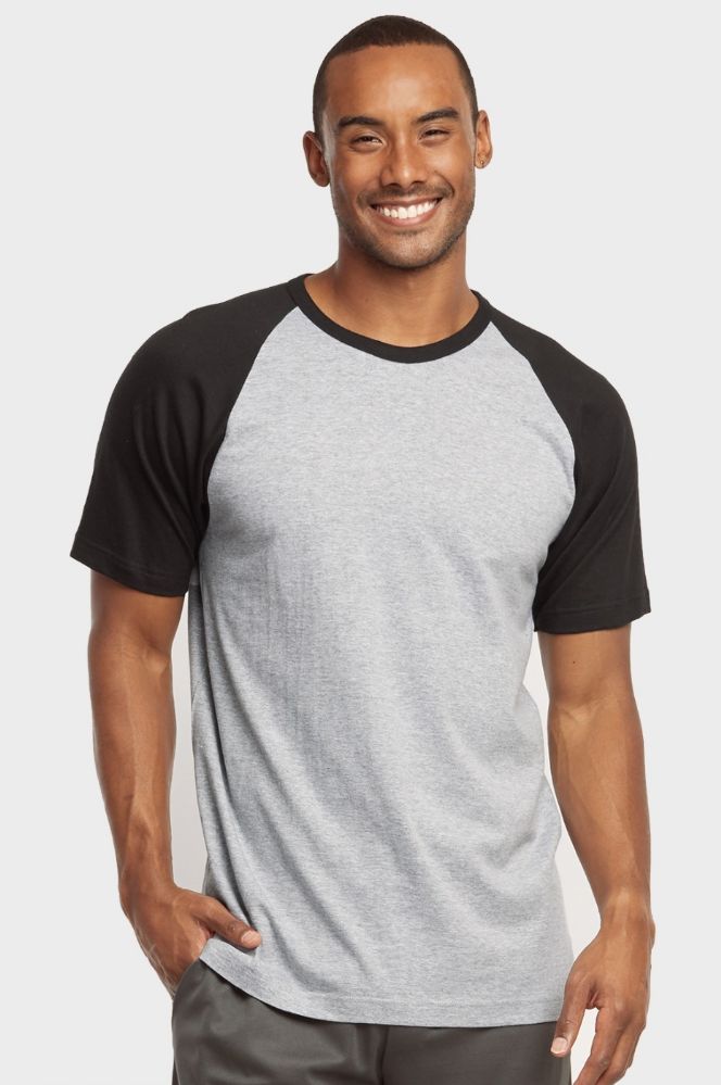 baseball style t shirts short sleeve