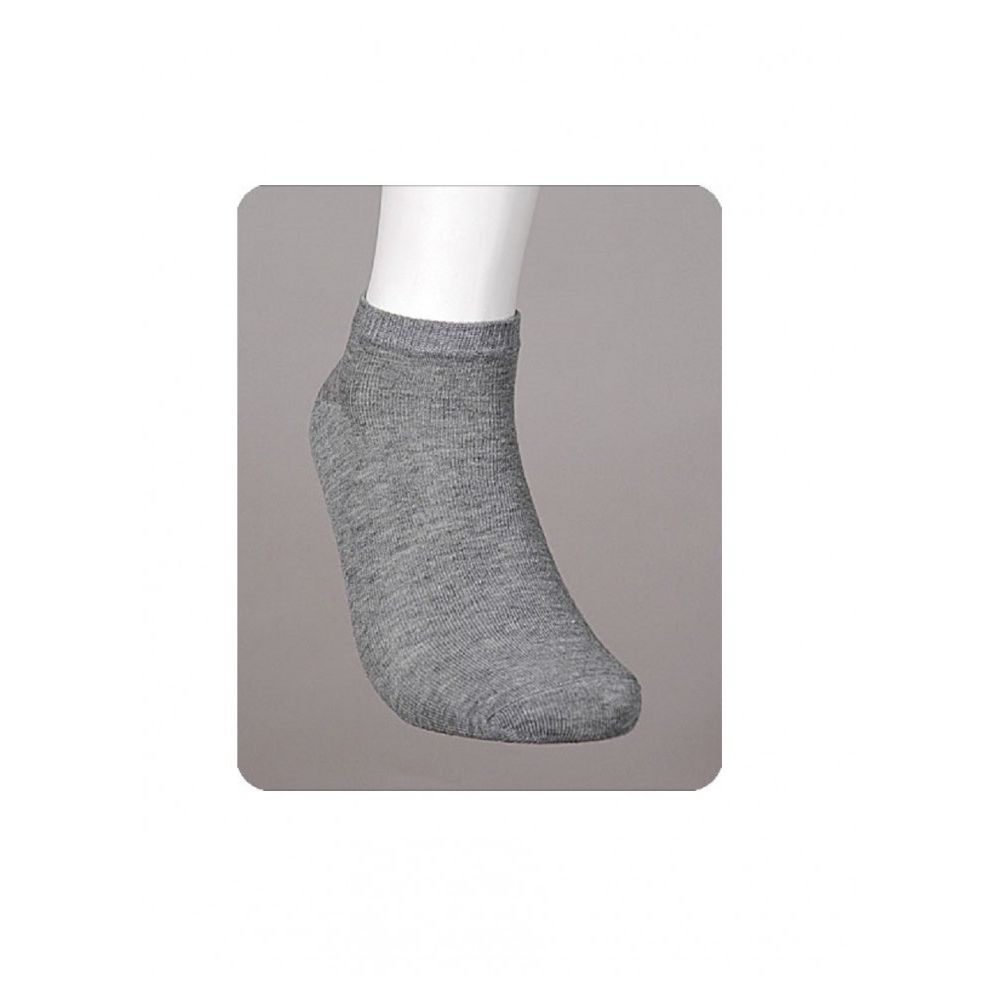 Youth Gray Low Cut Sport Ankle Socks Size 9-11 - at - socksinbulk.com ...