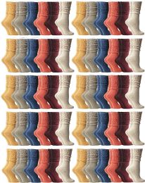 Yacht & Smith Slouch Socks For Women, Assorted Earth Tone Sock Size 9-11