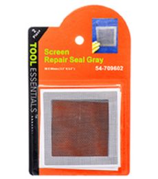 Screen Repair Seal Gray 3.5 X 3.5 Inch