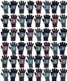 Yacht & Smith Mens Snow Flake Thermal Winter Gloves