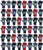 Yacht & Smith Womens Snow Flake Thermal Winter Gloves