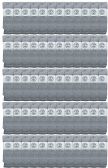 SOCKS'NBULK 60 Pairs Wholesale Bulk Sport Cotton Unisex Crew Socks, Ankle Socks, Value Deal (MENS GRAY TUBE)